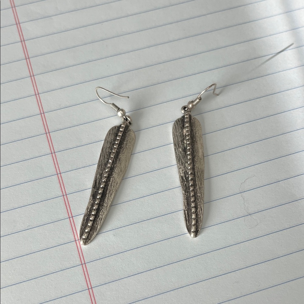 Elegant Silver Dangle Earrings